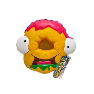 The Grossery Gang Large 10" Rubber Dodgey Donut With Tags NEW with Marks